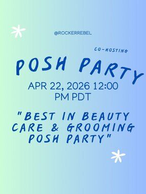Co-hosting "Best in Beauty Care & Grooming Posh Party" on Apr 22, 2026 12:00 PM